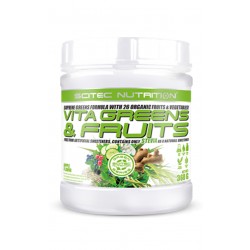 Vita Greens&Fruit Stevia (360 gramos) Scitec Nutrition