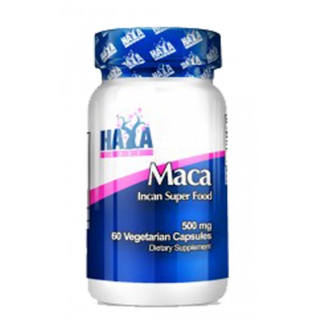 Maca -500 mg- (60 cápsulas vegetales) Haya Labs