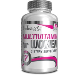 Multivitamin for women (60 tabletas) Biotech Usa