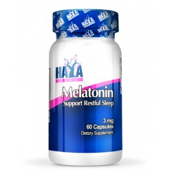 Melatonina -3 mg- (60 cápsulas) Haya Labs