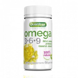 Omega 3-6-9 (60 gel capsulas) Quamtrax