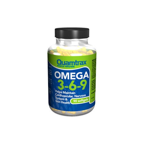 Omega 3-6-9 (90 softgels) Quamtrax