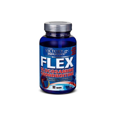 Flex Glucosamine-Chondroitine (90 capsulas) Victory Endurance