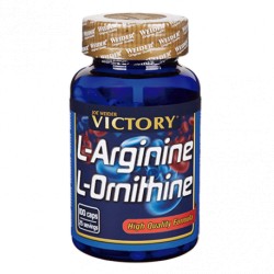 L-arginine - L-ornithine (100 capsulas) Victory Endurance