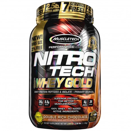 NitroTech 100% Whey Gold (2,7 kg)
