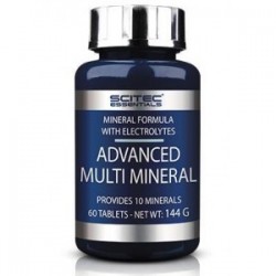 Advanced Multi Mineral -60 Tabletas- de Scitec Essentials