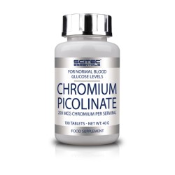 Chromium Picolinate -100 tabletas- de Scitec Essentials