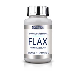 Flax -100 cápsulas- de Scitec Essentials