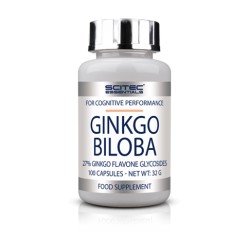 Ginkgo & Biloba (100 tabletas) de Scitec Essentials