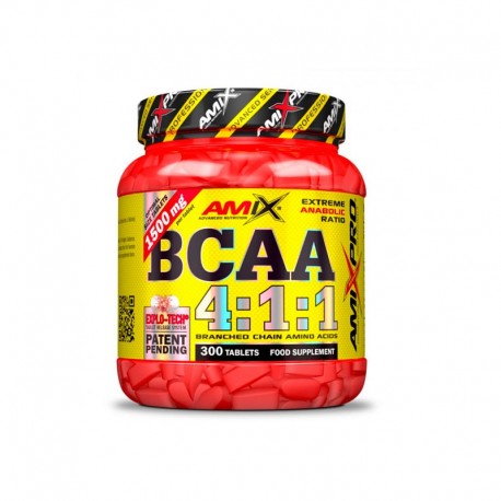 BCAA 4:1:1 -300 tabletas- de Amix Pro