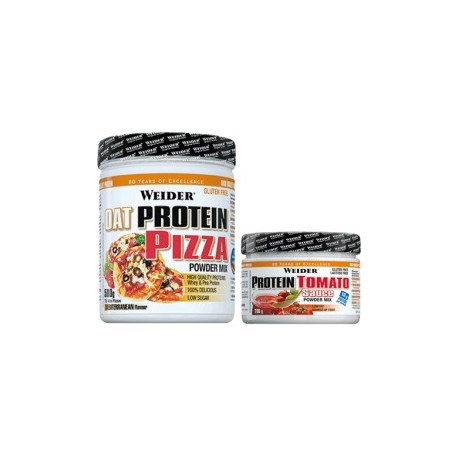 Pack Oat Flour Pizza + Protein Tomato (500 gr) Weider