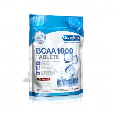 Direct BCAA 1000 -500 tabletas- de Quamtrax
