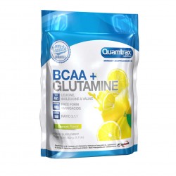 Direct Bcaa + Glutamine -(500 gramos)- QUAMTRAX