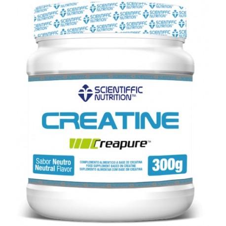Creatina Creapure (300 gramos) de Scientiffic Nutrition