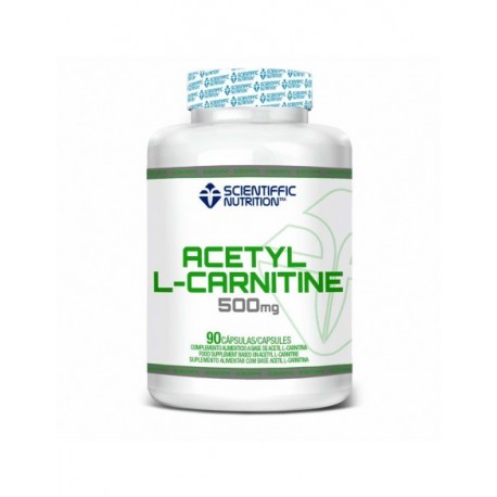 Acetyl L-Carnitine(90capsulas-500mg) Scientiffic Nutrition