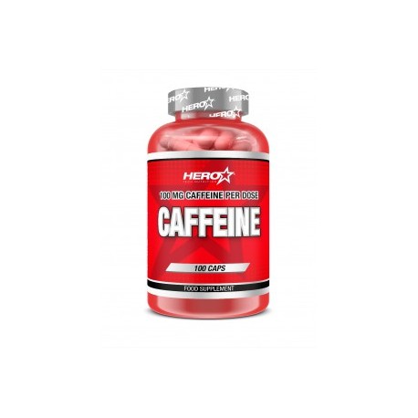 CAFFEINE 100CAPS-Hero Tech Nutrition