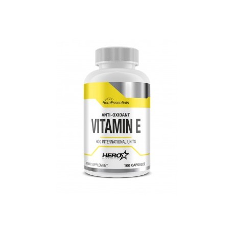 VITAMIN E ( 100 caps ) - Hero Tech Nutrition
