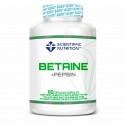 Betaine+Pepsin (60 capsulas) SCIENTIFFIC NUTRITION