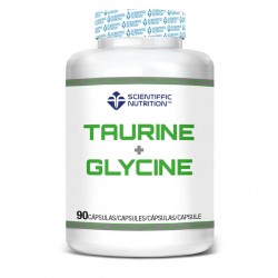 Taurine + Glycine (90 capsulas) SCIENTIFFIC NUTRITION