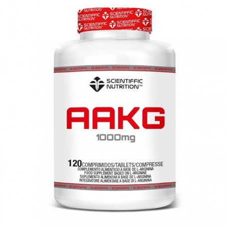 AAKG (120 capsulas) Scientiffic Nutrition