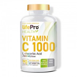 Vitamina C 1000 Mg (90 Capsulas) LIFE PRO NUTRITION