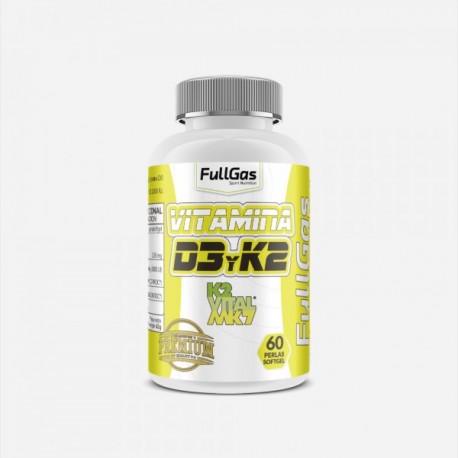 Vitamina D3 + K2-VITAL (60 Softgel) FULLGAS SPORT NUTRITION
