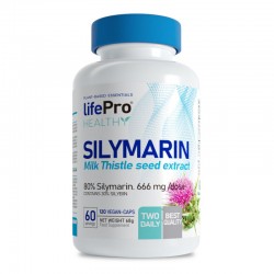 Silymarin (120 capsulas) LIFE PRO NUTRITION