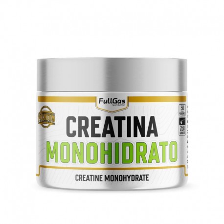 Creatina Monohidrato 200 Mesh (250 gr) FULLGAS SPORT NUTRITION