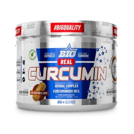 Real Curcumin (60 Vegancaps) BIG NUTRITION