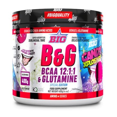 Bcaa's + Glutamina (400 gr) BIG NUTRITION