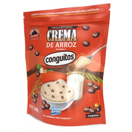 Crema De Arroz Conguitos (1 kg) MAX PROTEIN