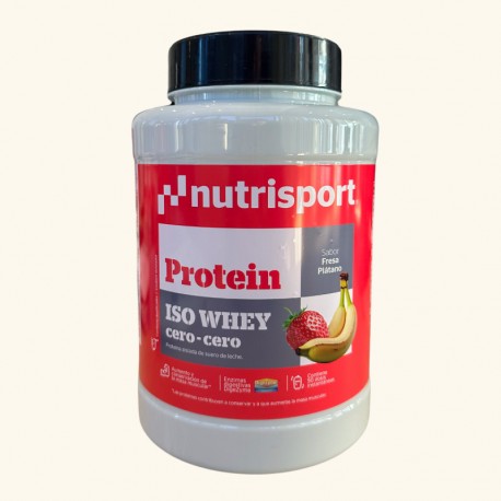 Iso Whey Cero (1kg) NUTRISPORT
